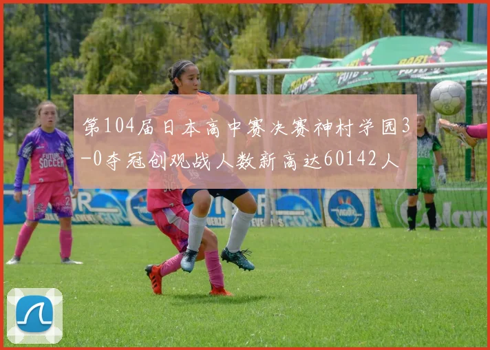 第104届日本高中赛决赛神村学园3-0夺冠创观战人数新高达60142人