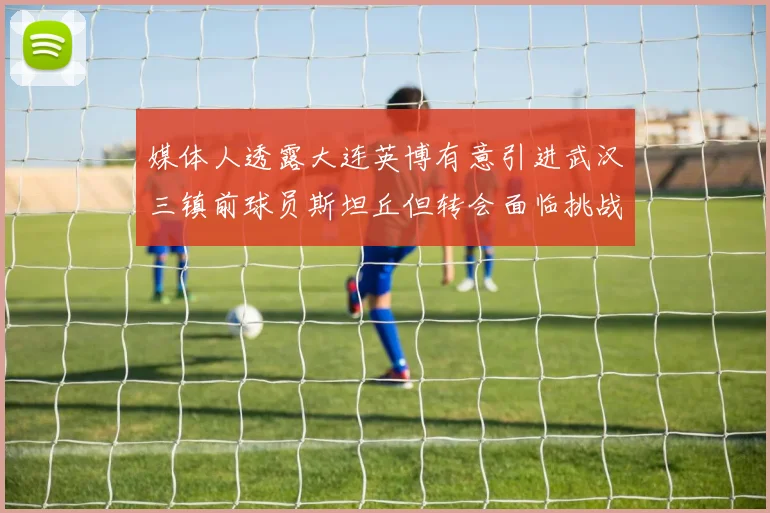 媒体人透露大连英博有意引进武汉三镇前球员斯坦丘但转会面临挑战